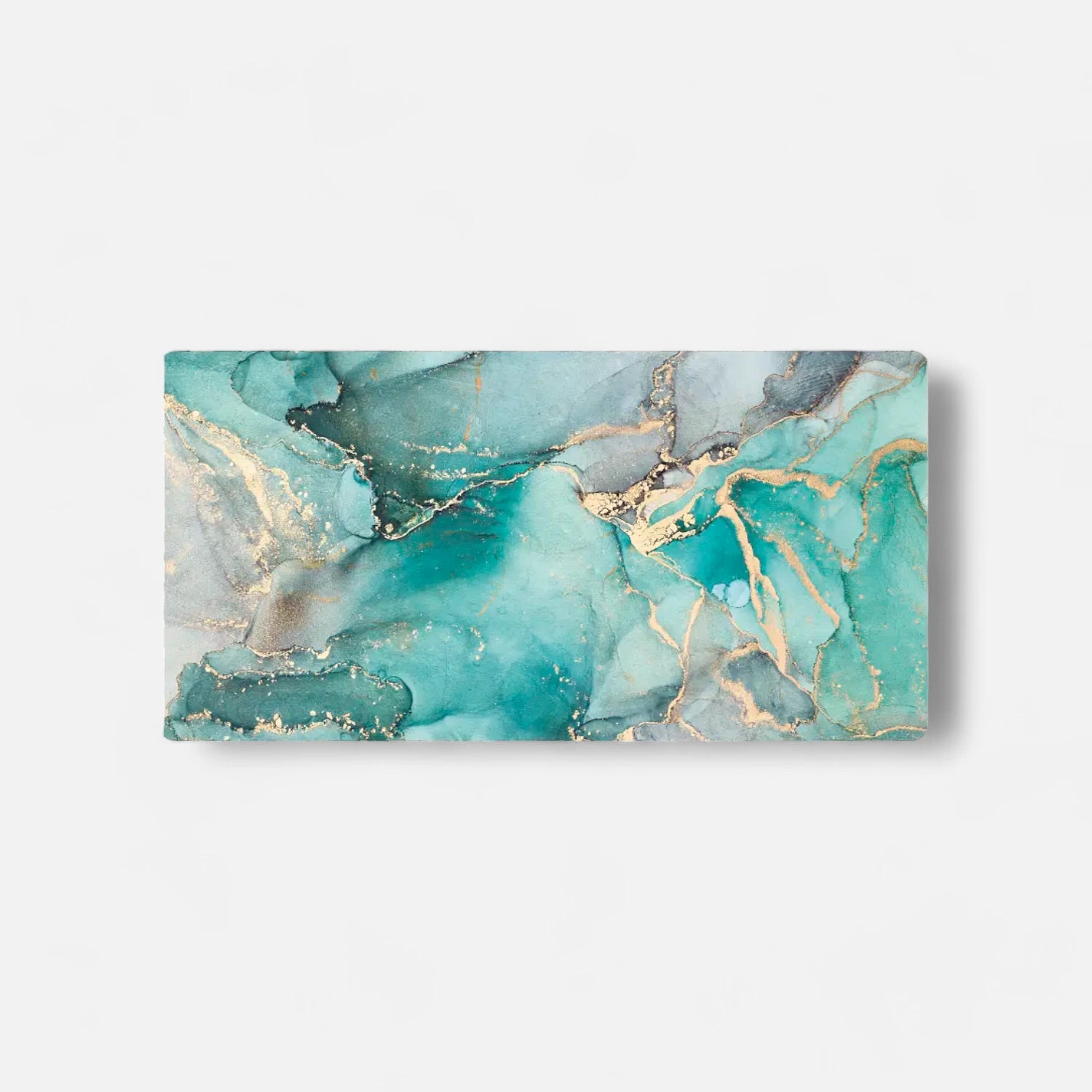 Office Pad Marmol Turquesa