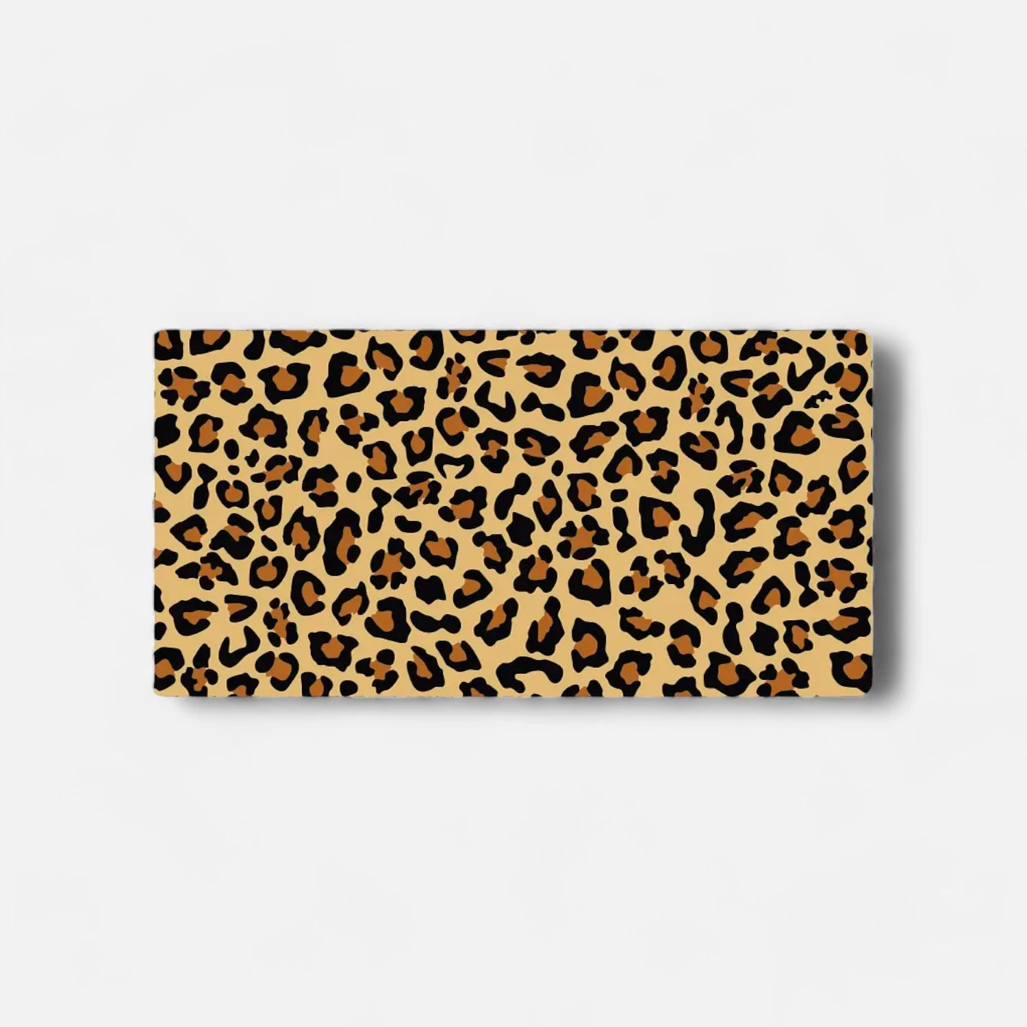 Office Pad Animal Print Yellow Leopard