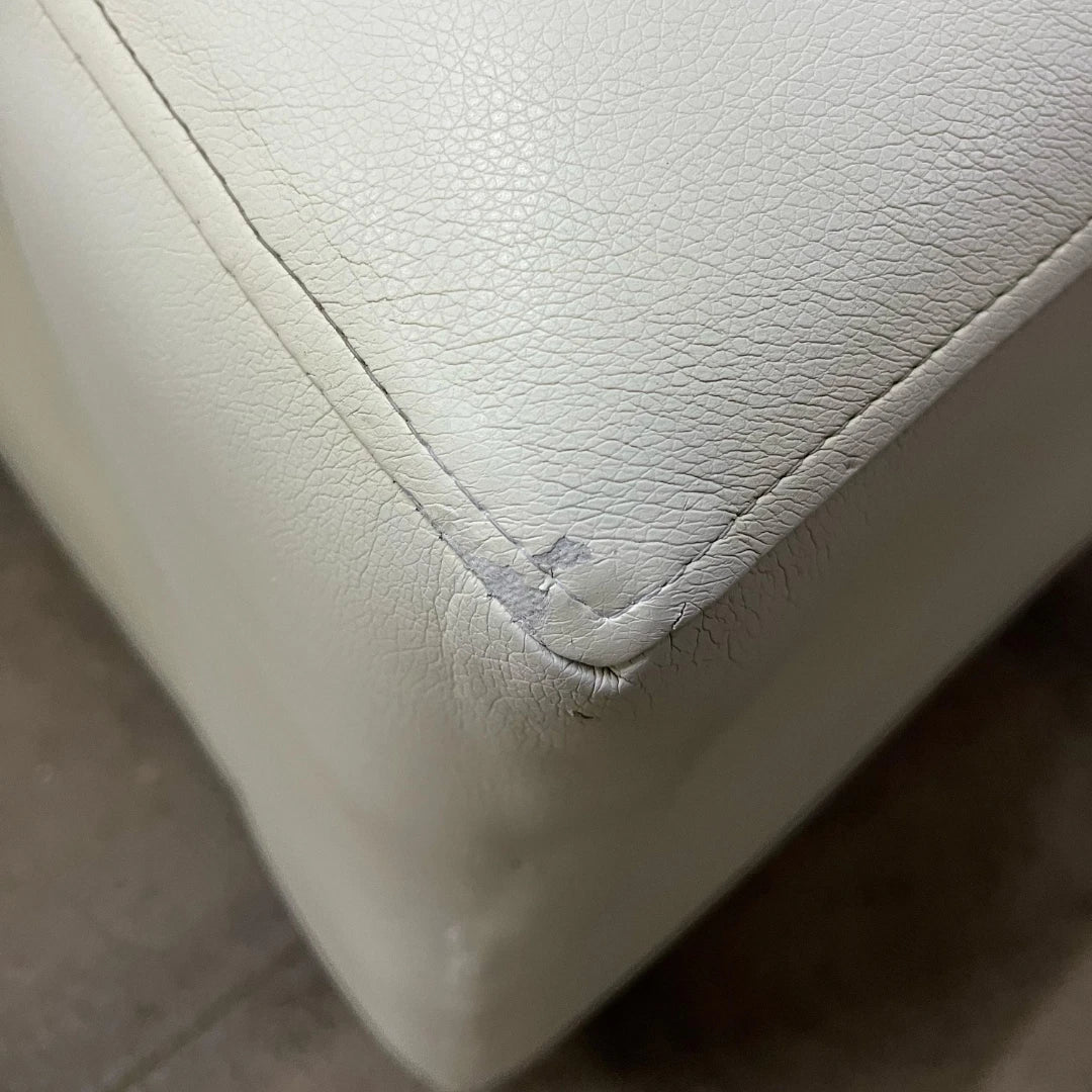 Sofá George 2 Cuerpos - Cuero Sintético Pu Beige (2da selección)