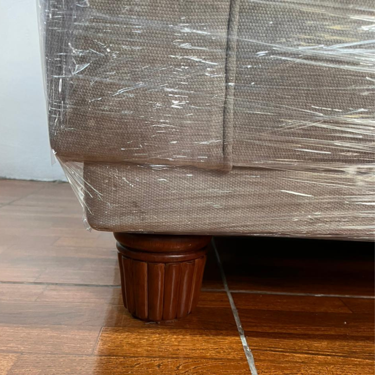 Sofá Oslo 3 Cuerpos - Tela Lino Beige (2da selección)