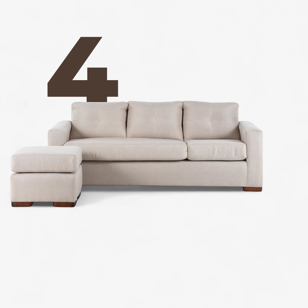 Seccional Magic - Tela Lino Bahía Beige