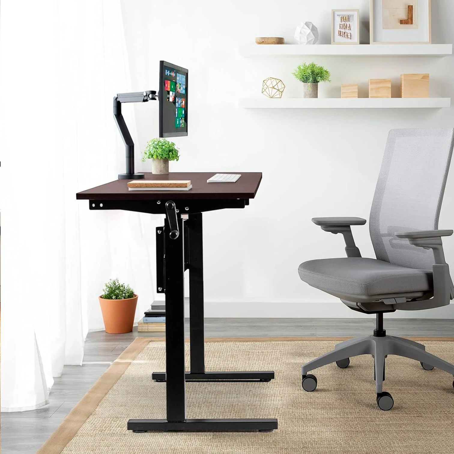 Escritorio de trabajo con altura regulable standing desk