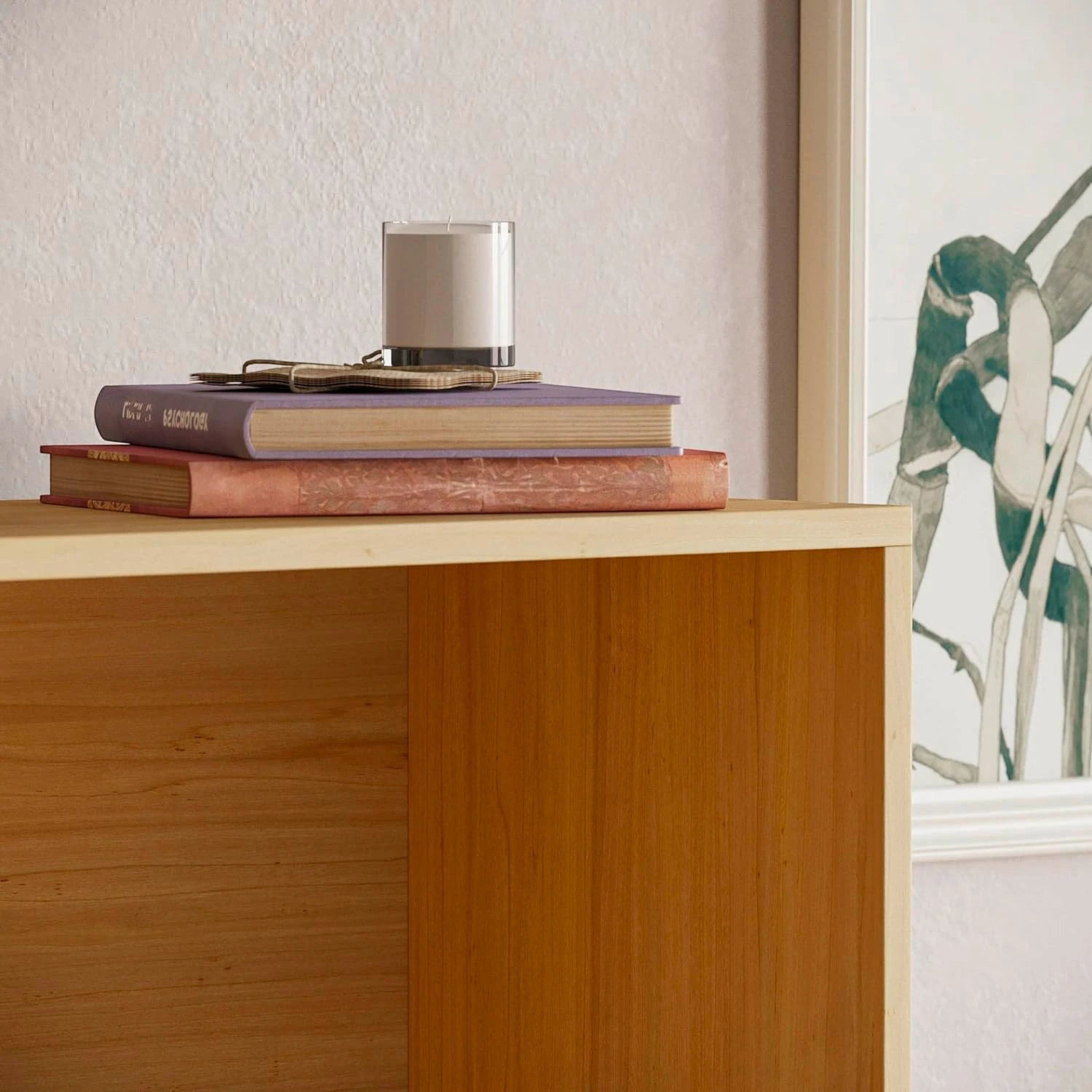 Librero Billy de 5 Espacios Alto - Madera