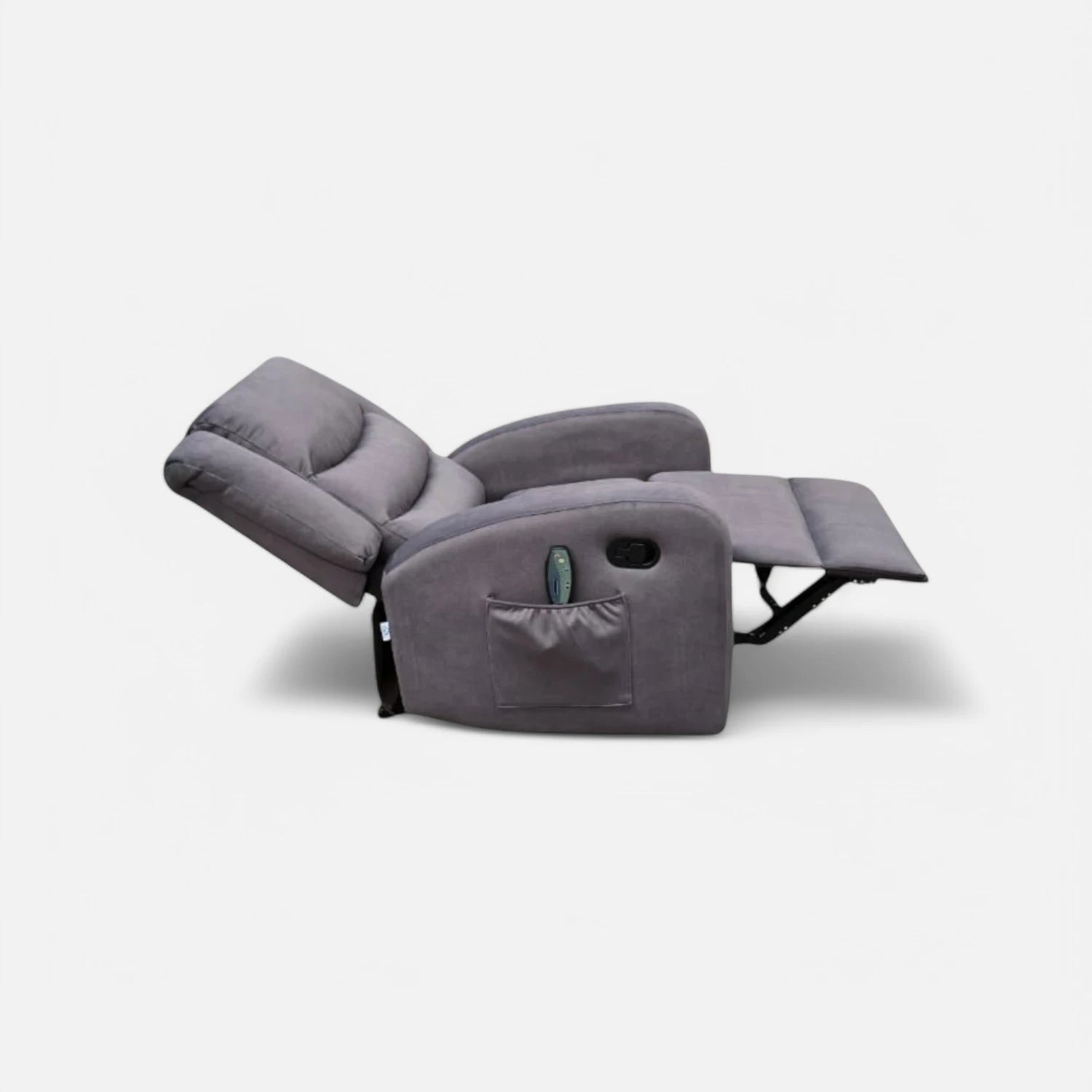Bergere Andrew con Reclinación Manual y Función de Masaje 4P Gris