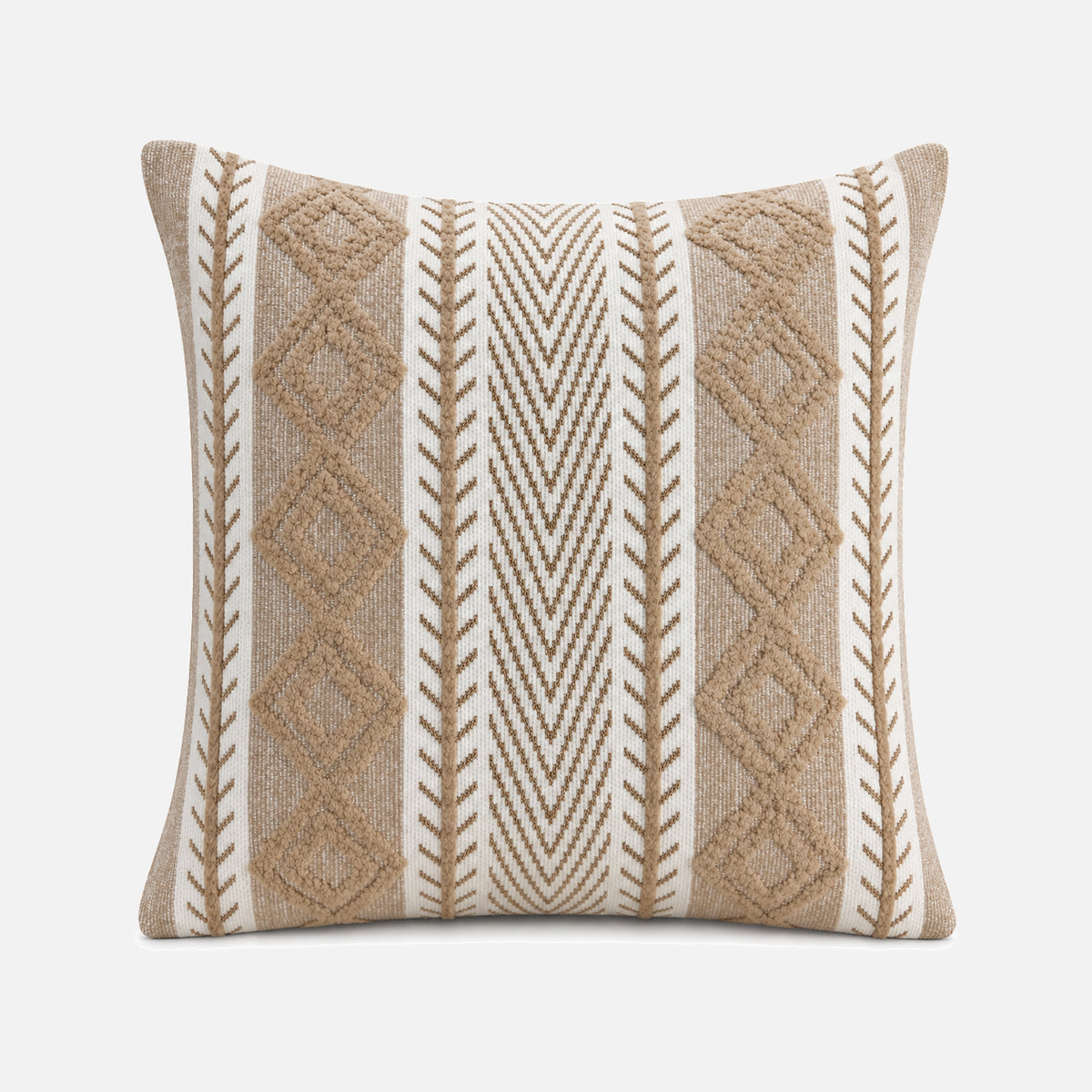 Cojín Decorativo Tribal Arena 50x50cm | mueblesamerica.cl