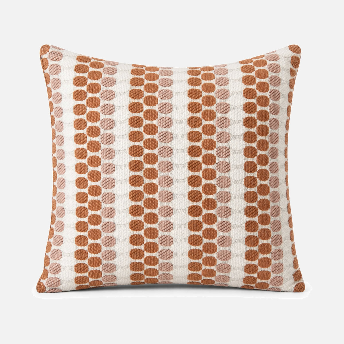Cojín Decorativo Mosaico Terracota 50x50cm | mueblesamerica.cl