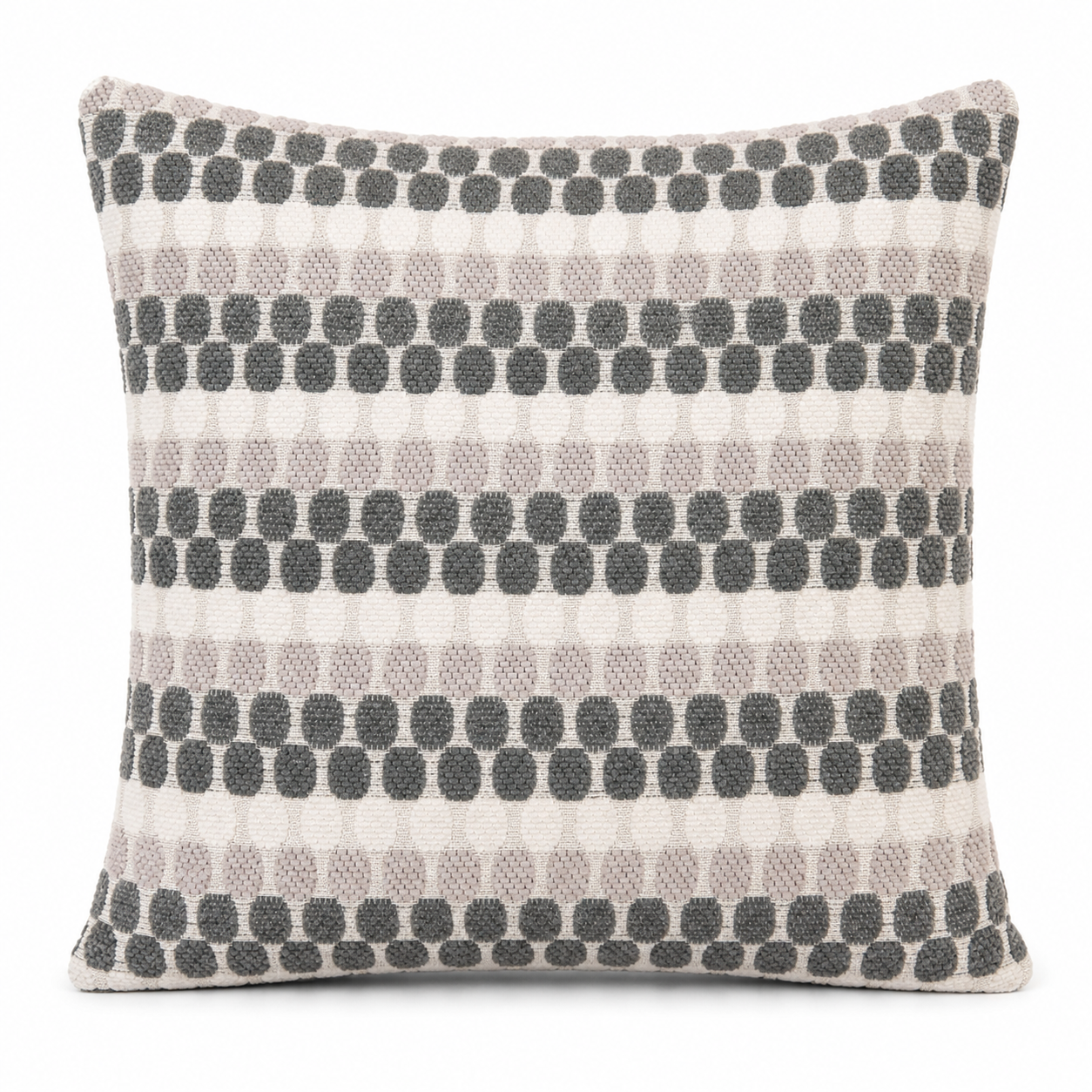 Cojín Decorativo Mosaico Gris 50x50cm | mueblesamerica.cl