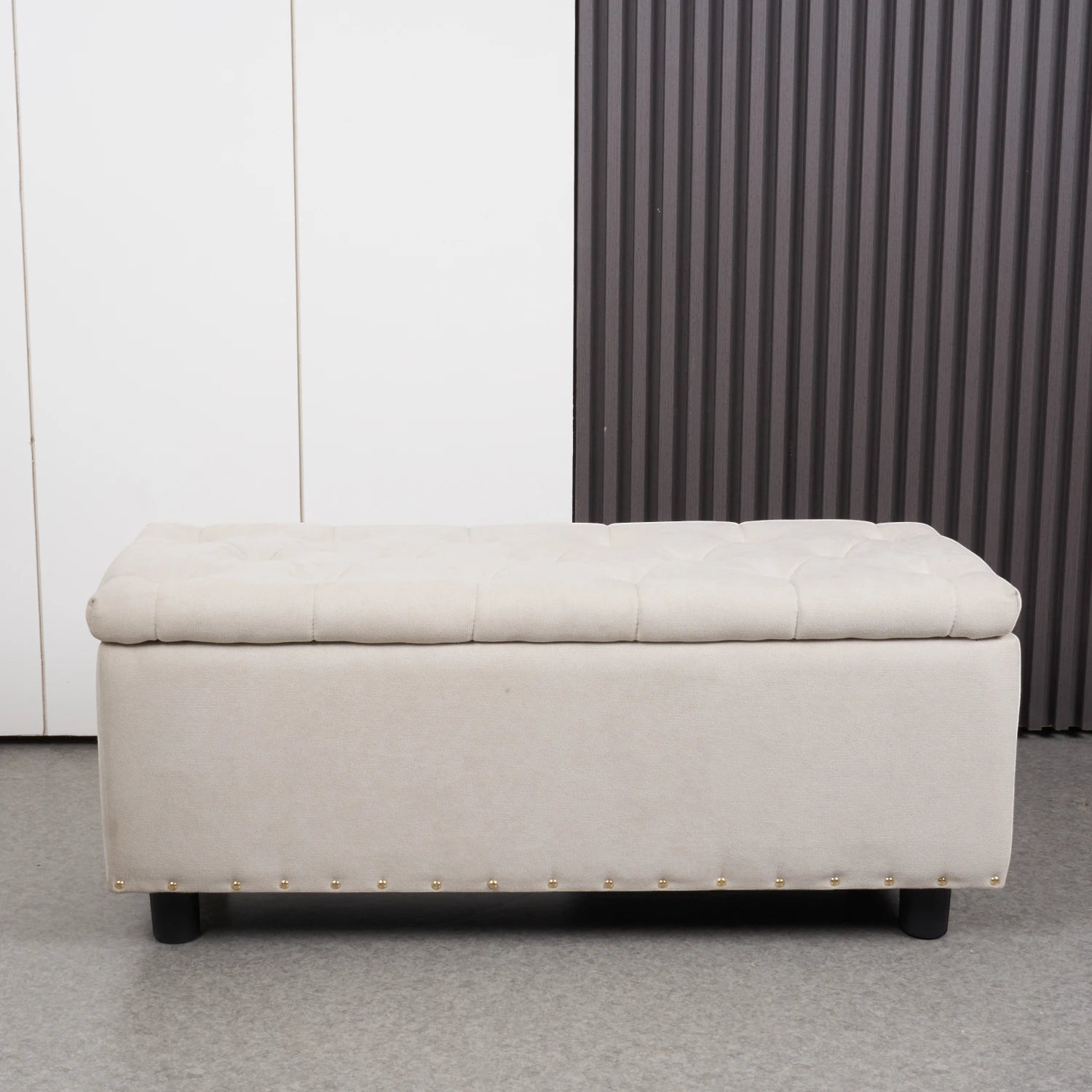 Banqueta Baúl Siena - Beige