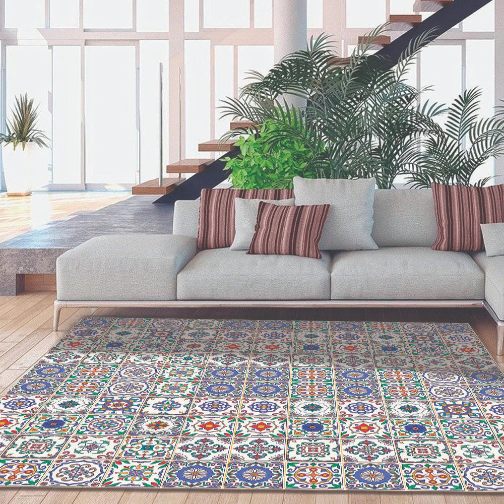 Alfombra Baldosa Color Española