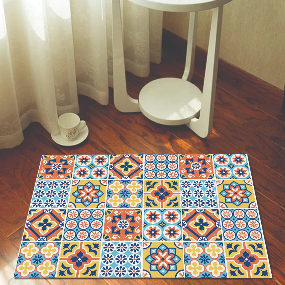 Alfombra Baldosa Color Portuguesa