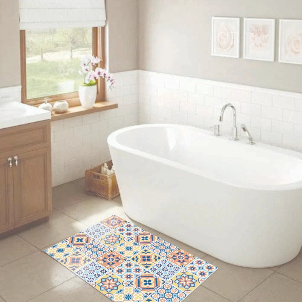 Alfombra Baldosa Color Portuguesa