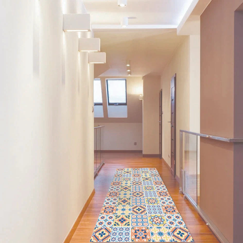 Alfombra Baldosa Color Portuguesa