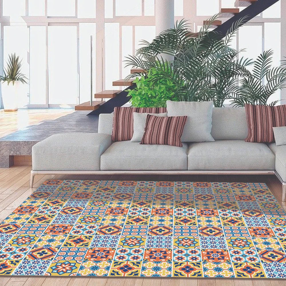 Alfombra Baldosa Color Portuguesa