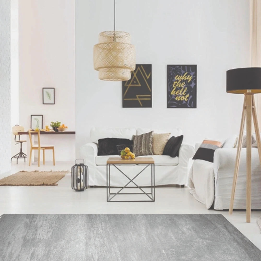 Alfombra Cemento Gris