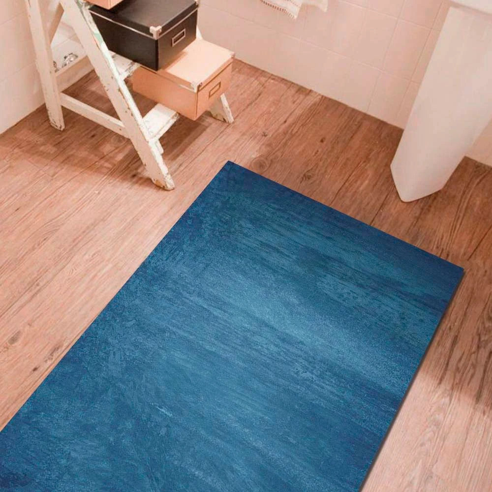 Alfombra Cemento Azul