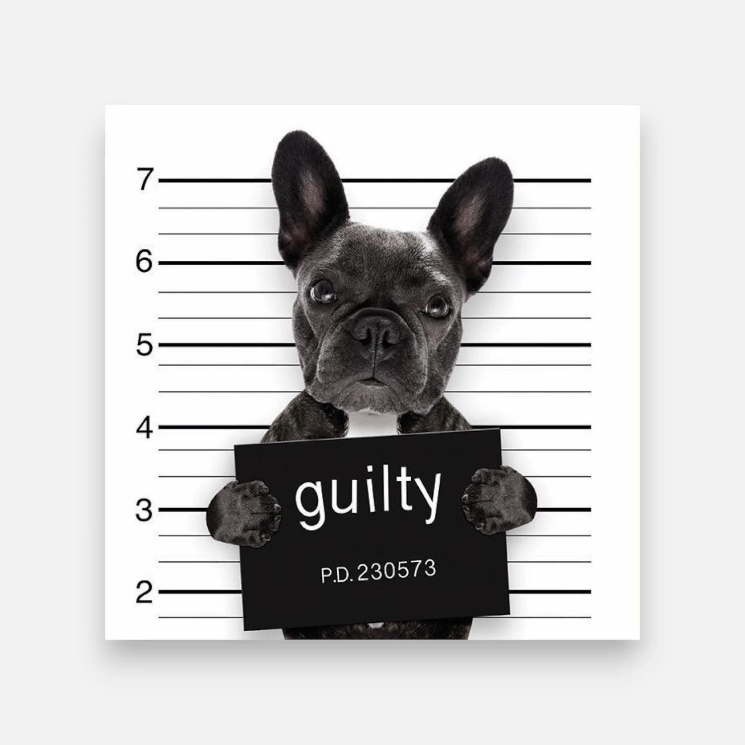 Alfombra Bad Bulldog Francés