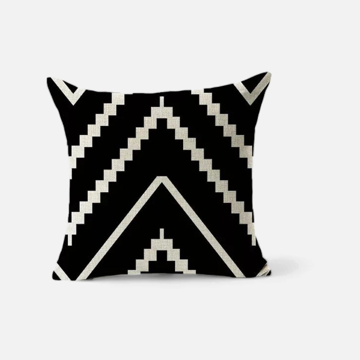 Cojín decorativo con diseño tribal único | mueblesamerica.cl