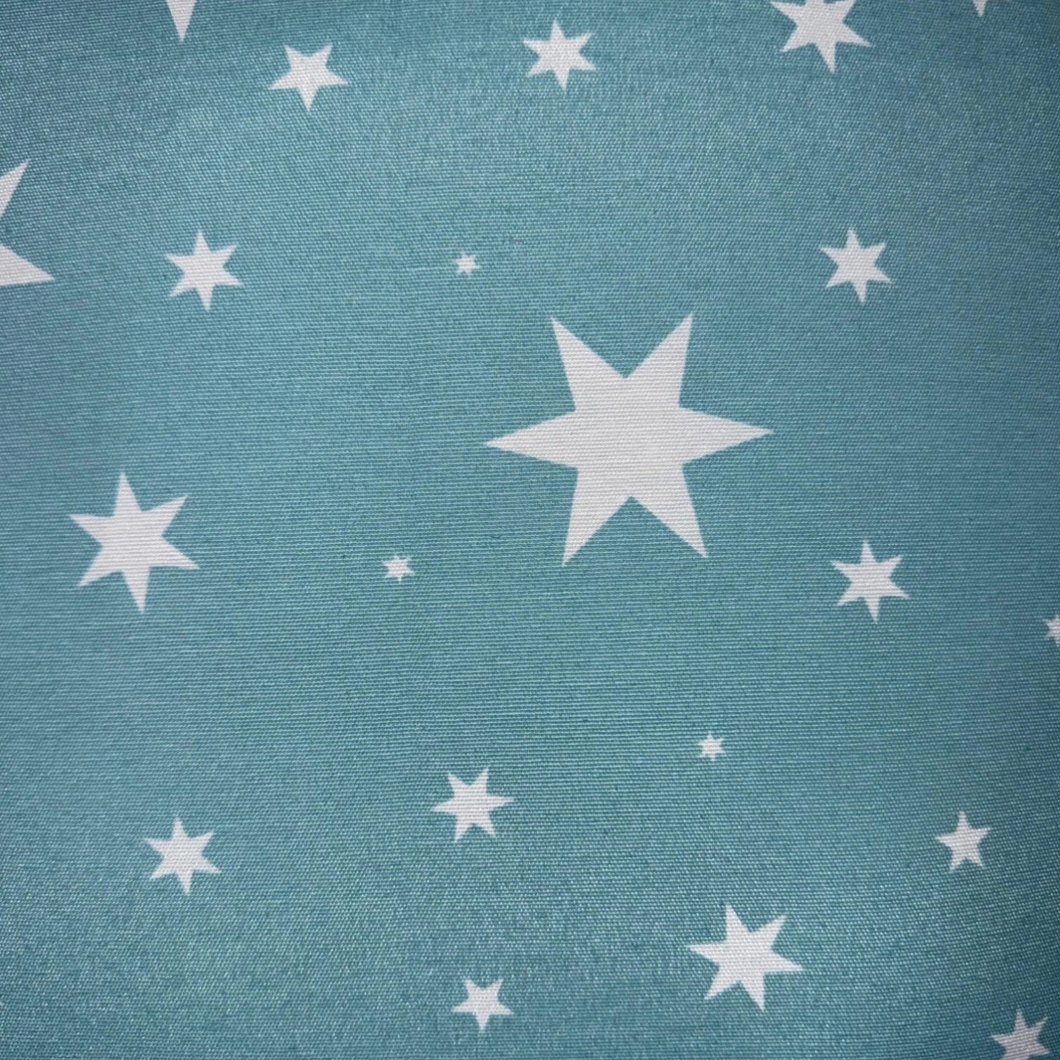 Cojín Lona Española Estrellas Jade 50x50cm