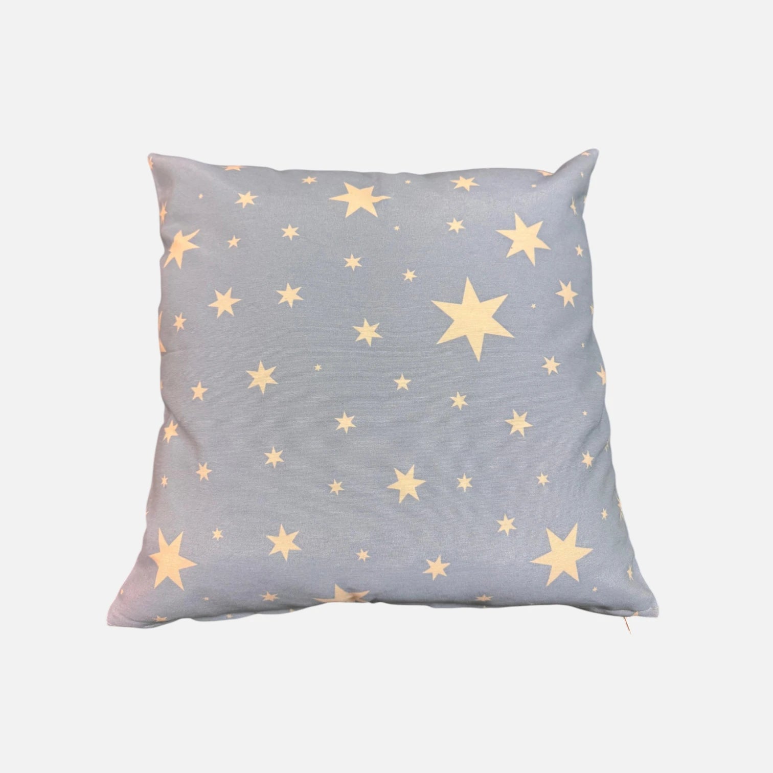 Cojín Lona Española Estrellas Ligth Blue 50x50cm