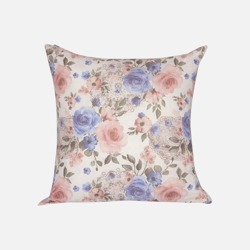 Cojín de lona española Fabiola Blue | mueblesamerica.cl