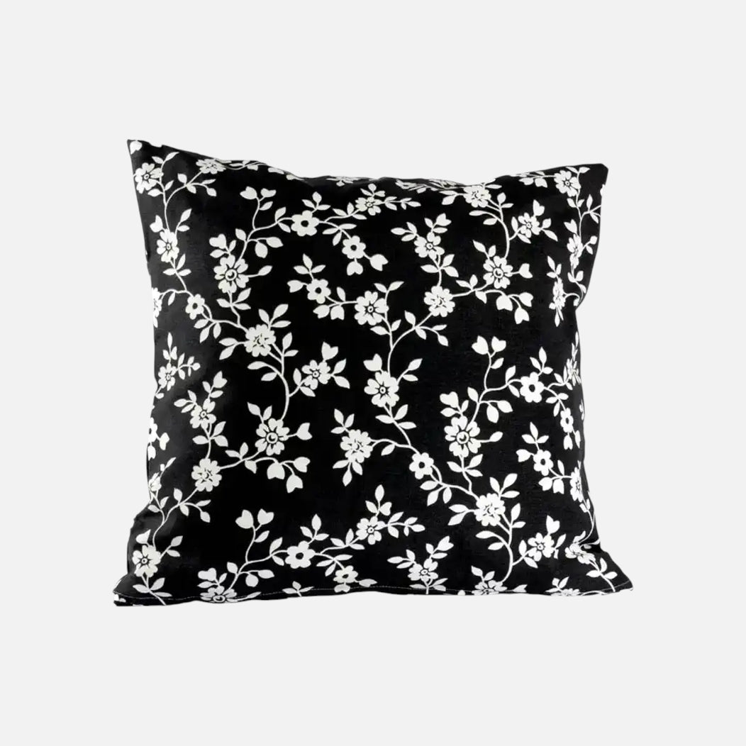 Cojín de lona española en color negro | mueblesamerica.cl