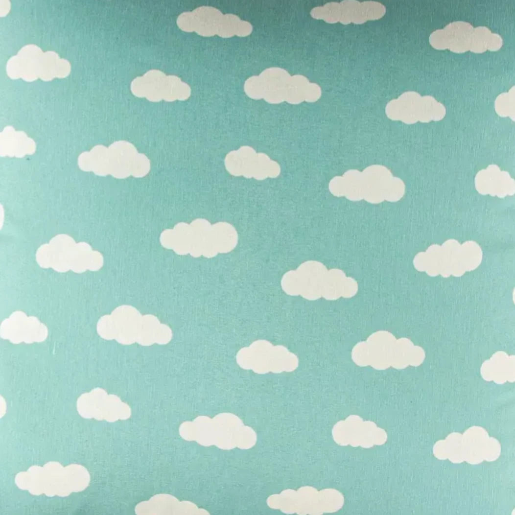 Cojín Lona Nubes Jade 50x50cm