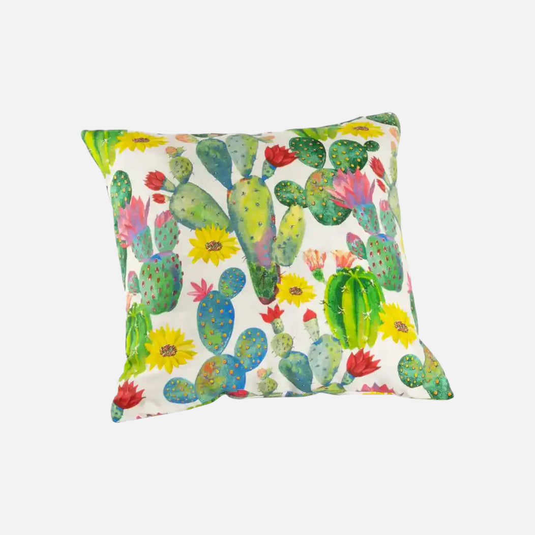 Cojín de lona española en color blanco | mueblesamerica.cl