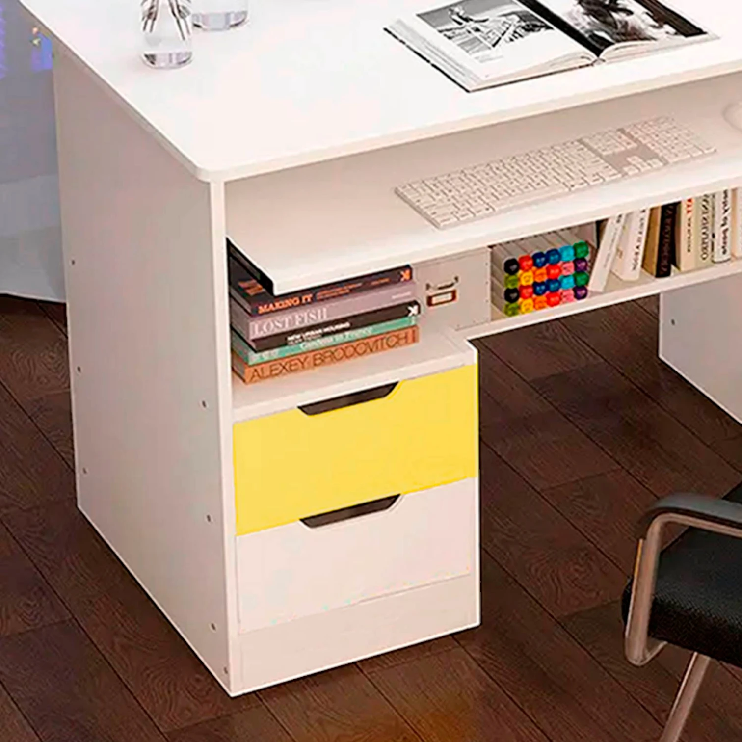 Escritorio con Estante y Cajones Buenos Aires