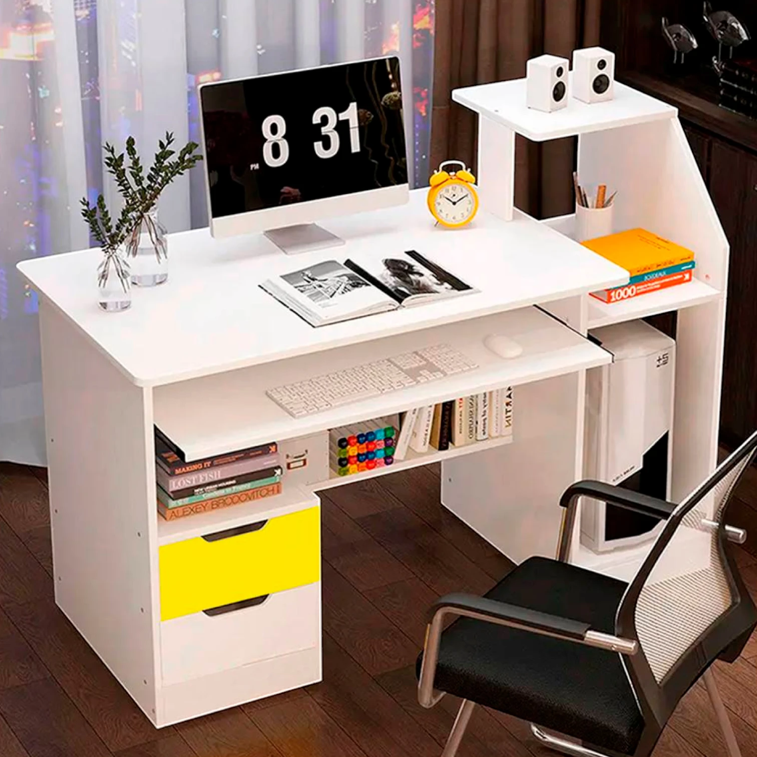 Escritorio con Estante y Cajones Buenos Aires