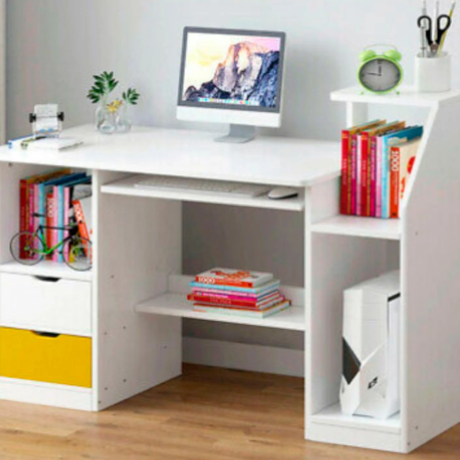 Escritorio con Estante y Cajones Buenos Aires