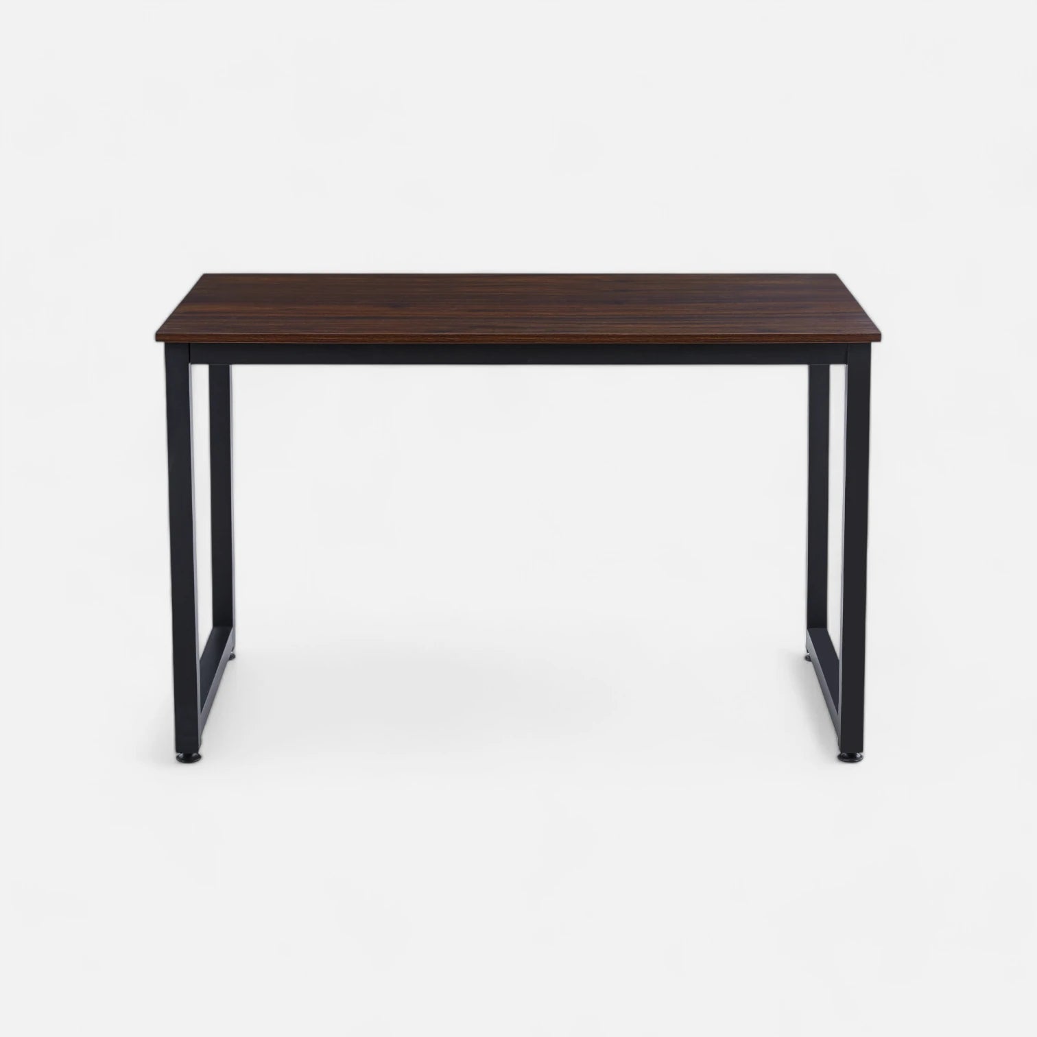 Escritorio Industrial Home Office - Madera Oscura