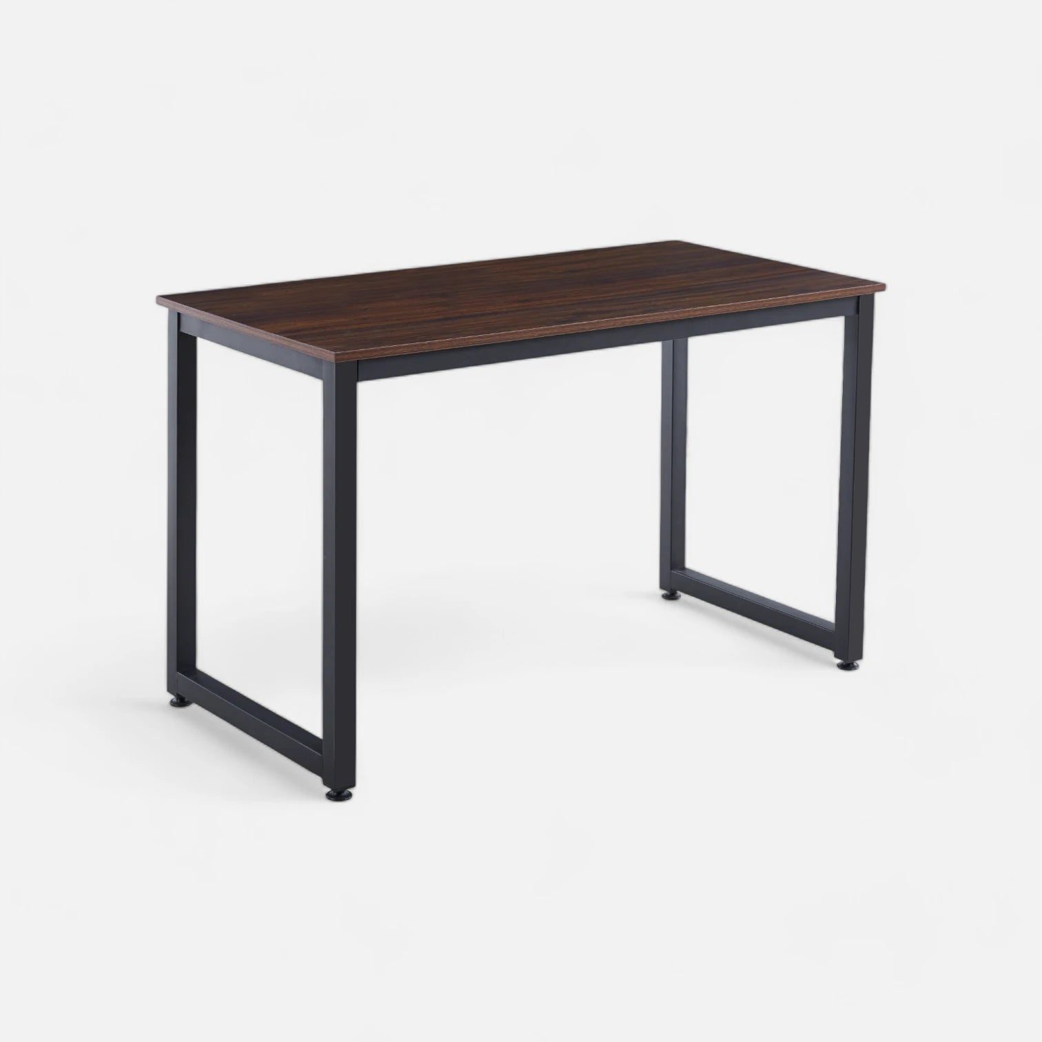 Escritorio Industrial Home Office - Madera Oscura