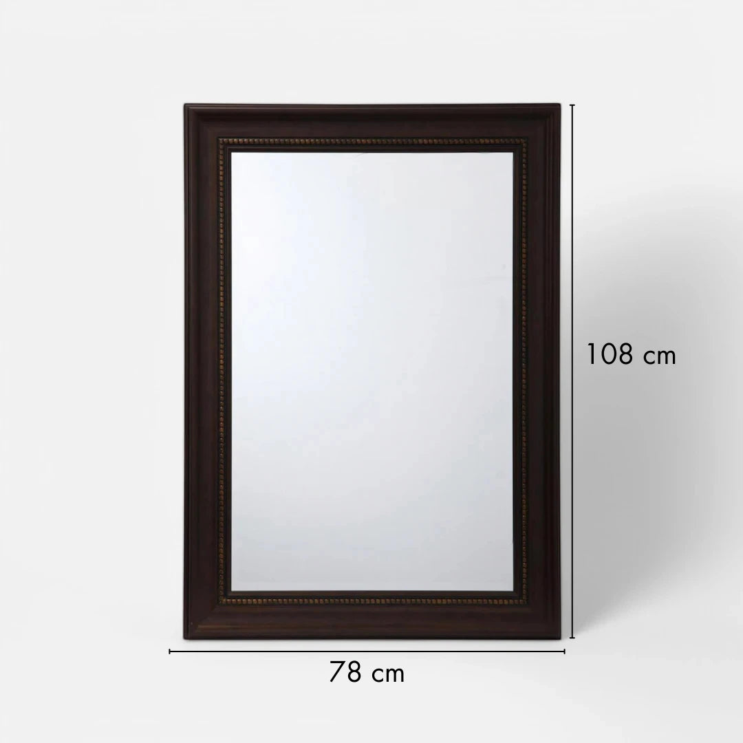 Espejo Rectangular Café