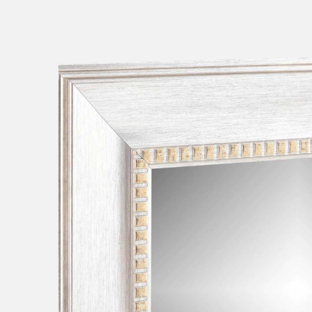 Espejo Rectangular Plateado
