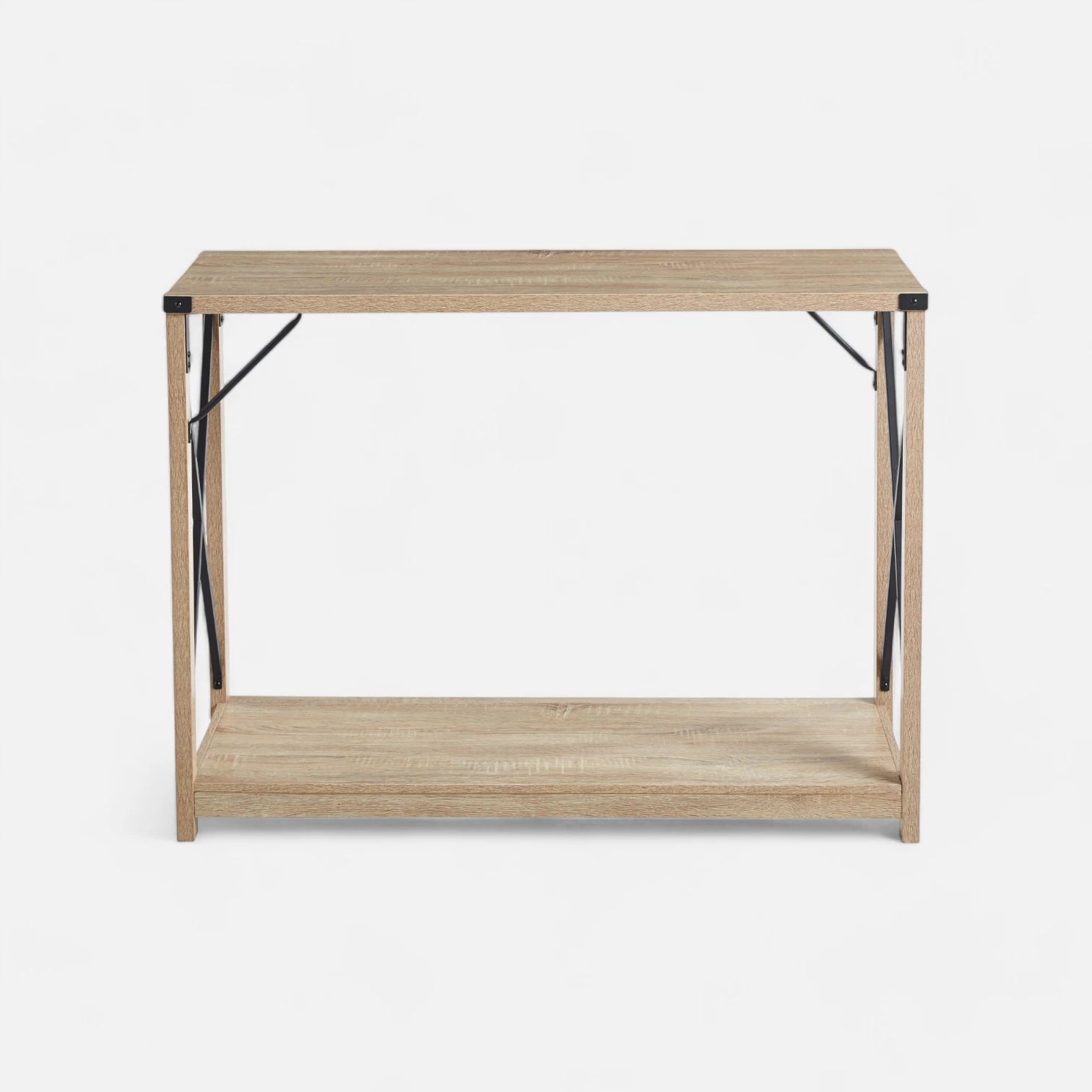 Mesa de Arrimo Cross 2 Niveles - Madera