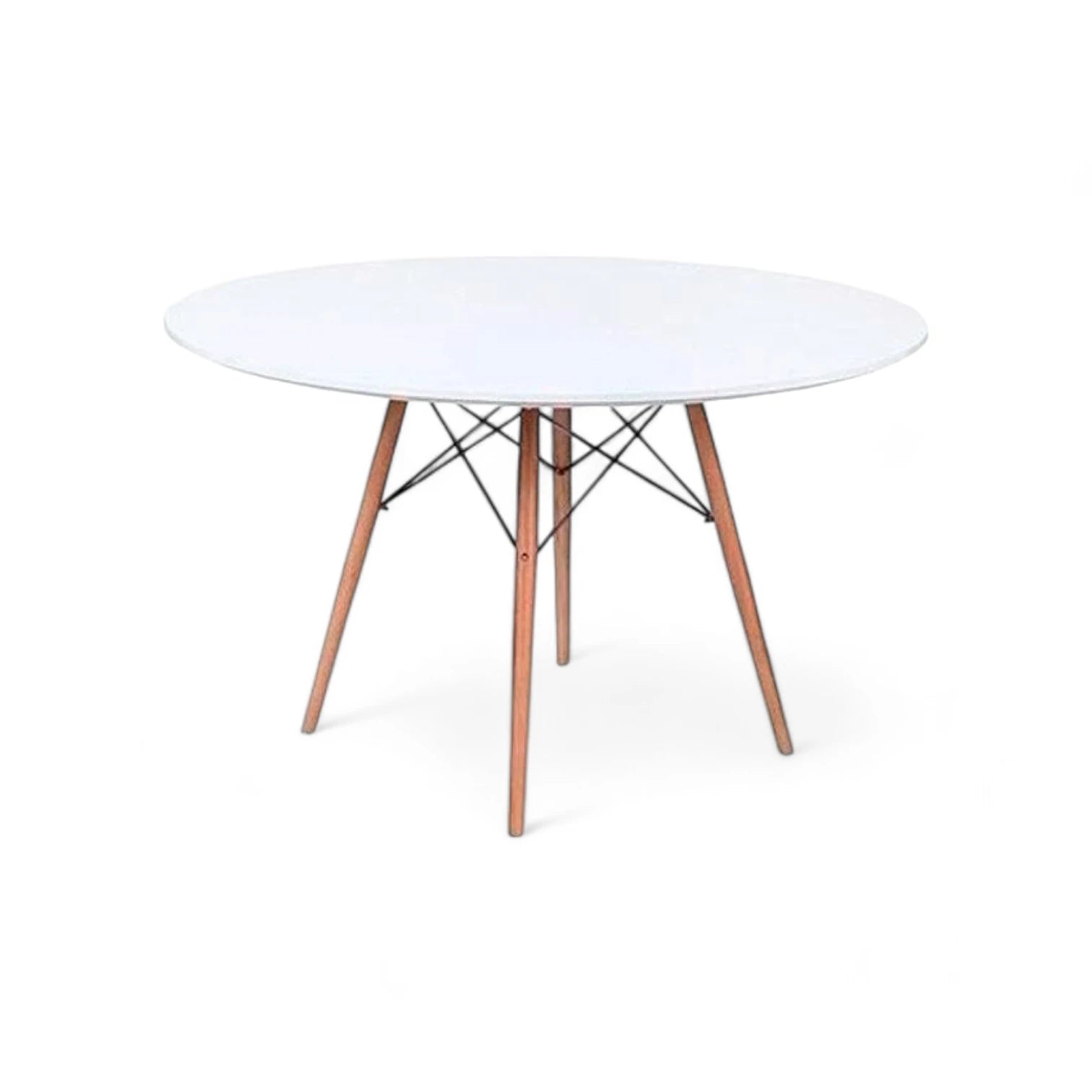 Mesa Eames 100 cm redonda - Blanca