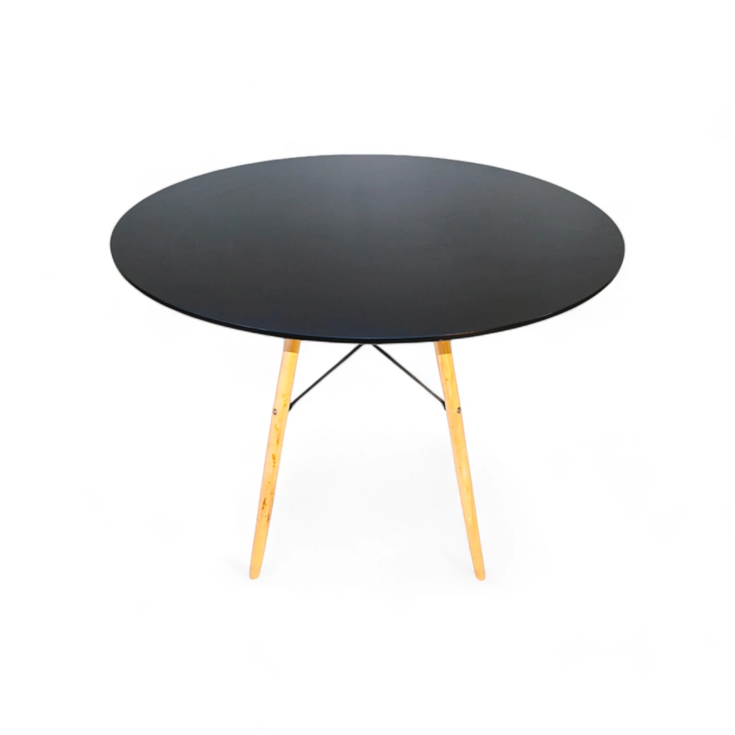 Mesa Eames 100 cm redonda - Negra