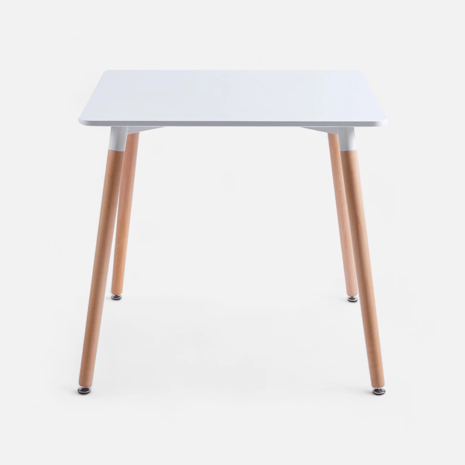 Mesa Eames Cuadrada MDF 80 cms - Blanco
