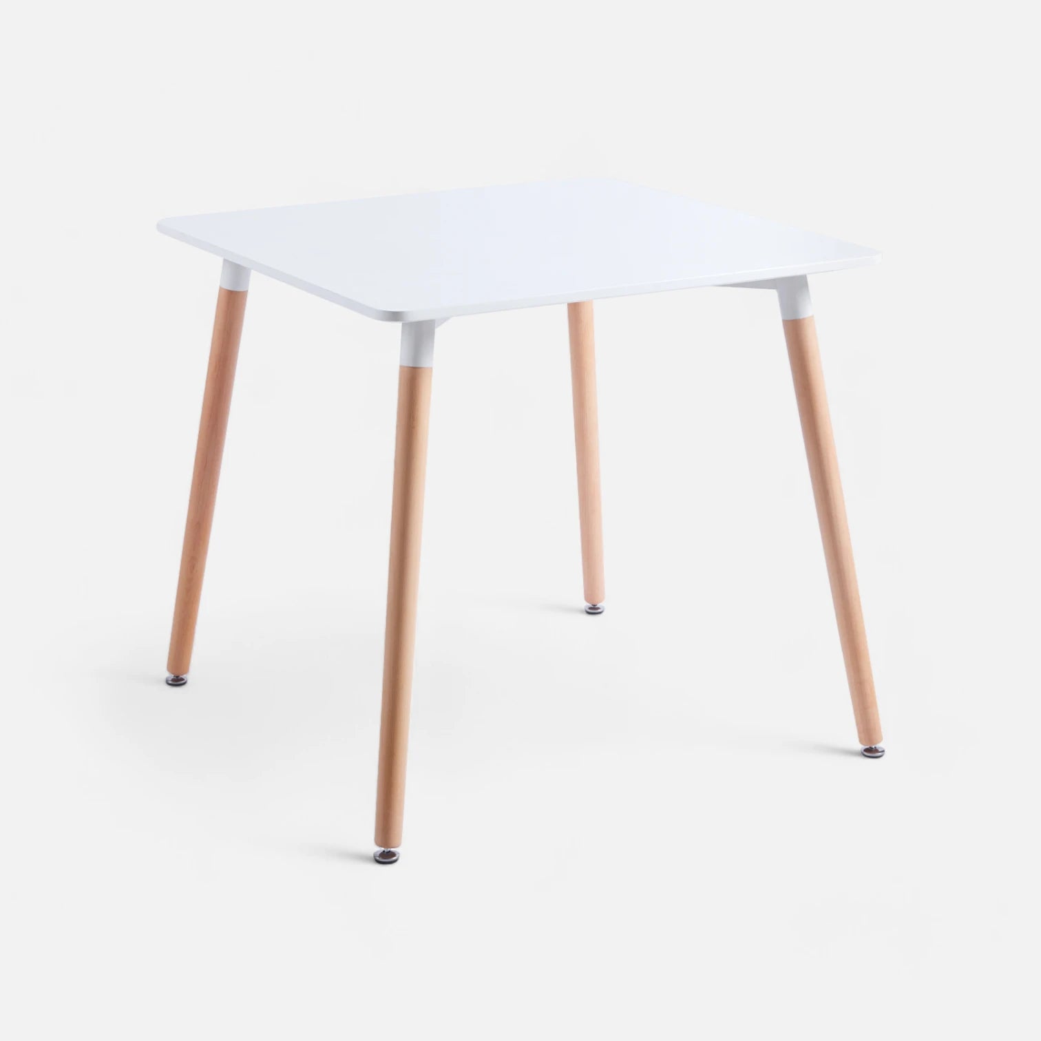 Mesa Eames Cuadrada MDF 80 cms - Blanco