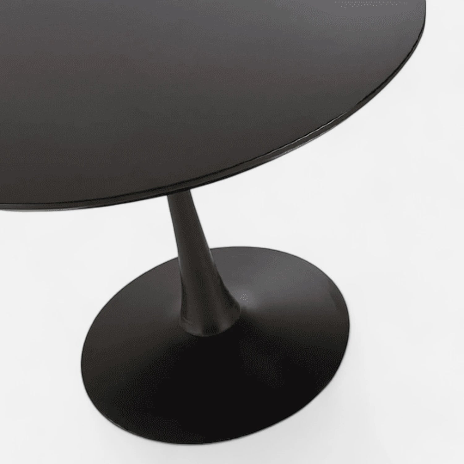 Mesa Tulip 80 cms MDF - Negra