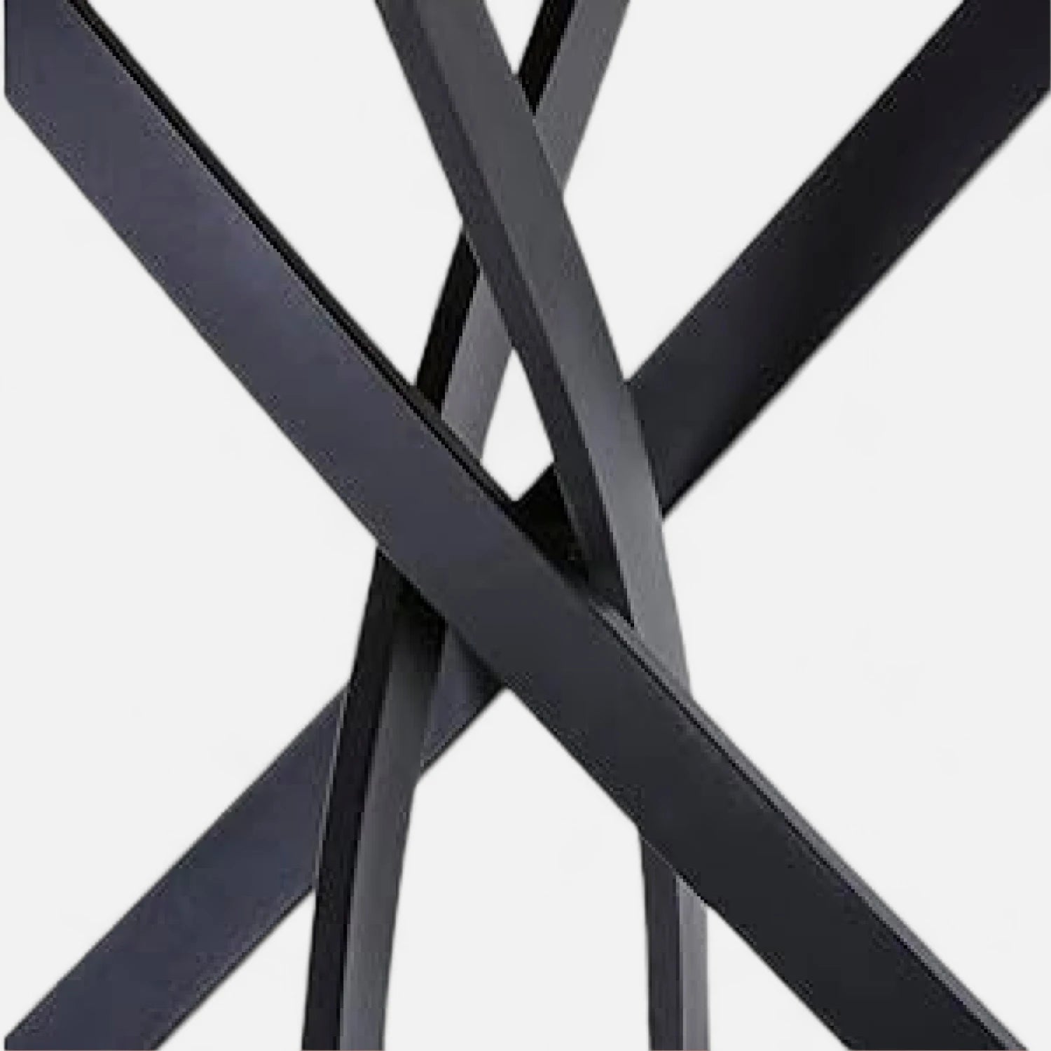 Mesa de Comedor Redonda 100 cm - Color Madera Clara Enrejada