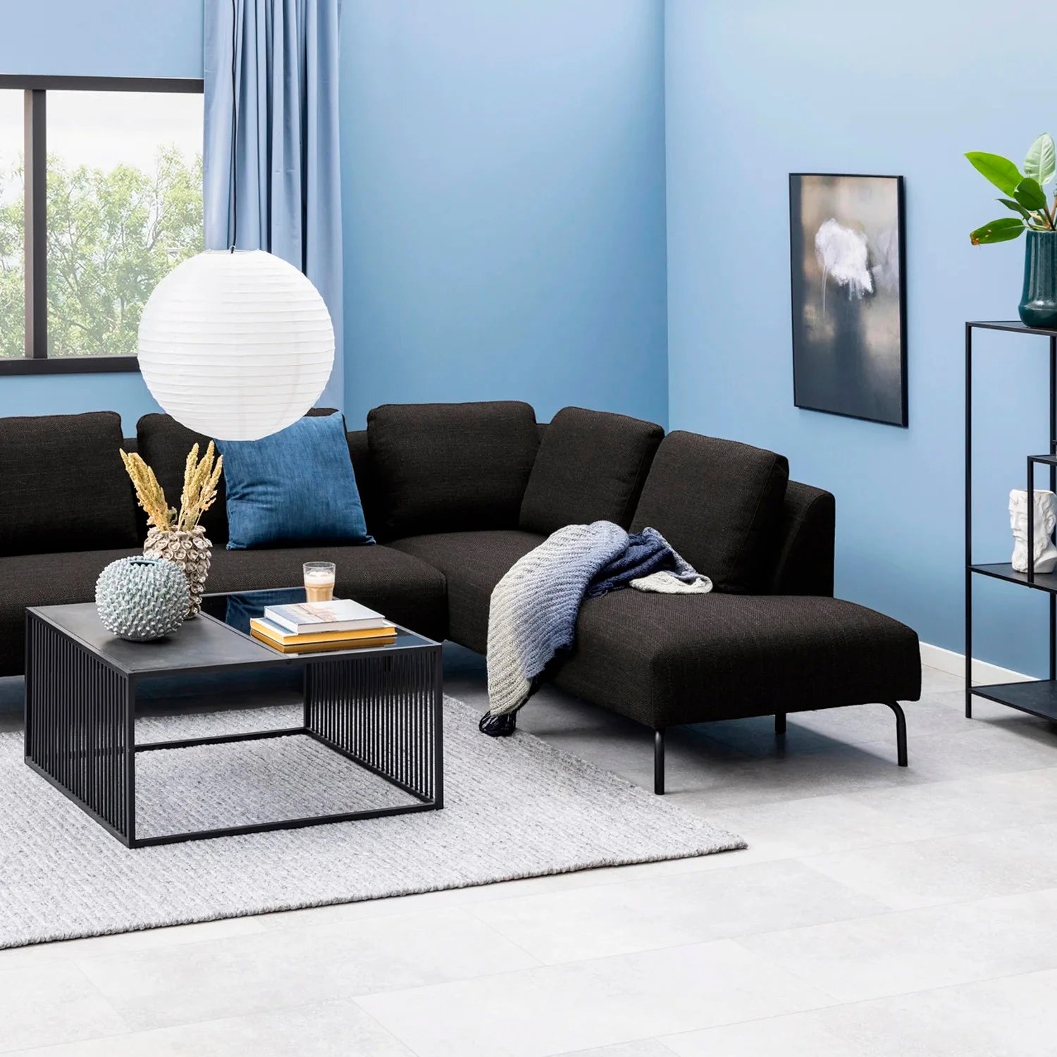 Mesa de centro bohemia 80 x 80 cm