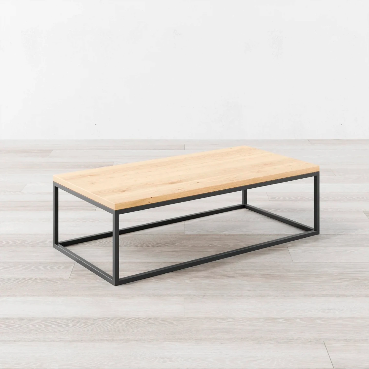 Mesa de centro rectangular 110 x 60 cm - Madera Clara