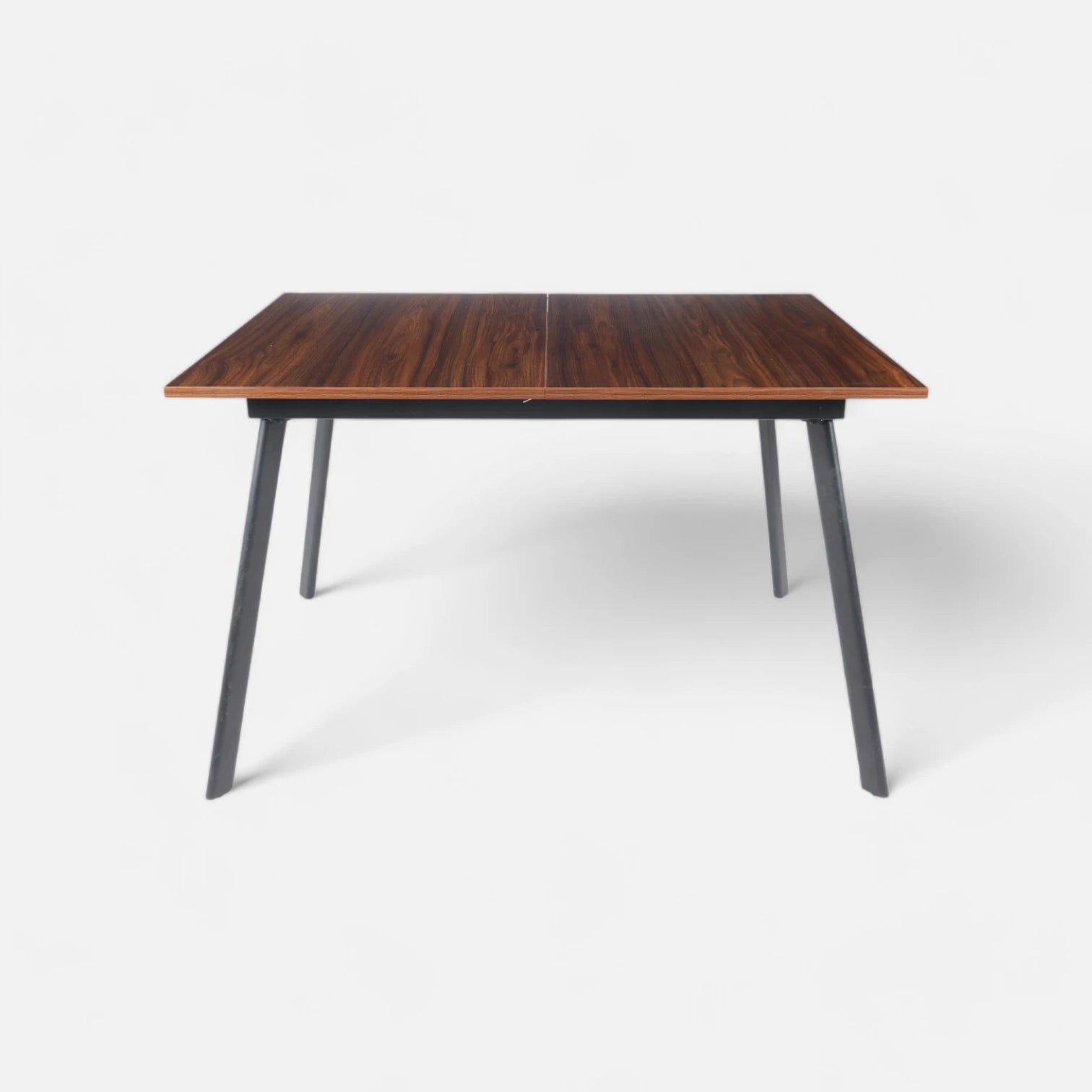 Mesa extensible 120 a 160 cm, ancho 80cm Madera Oscura