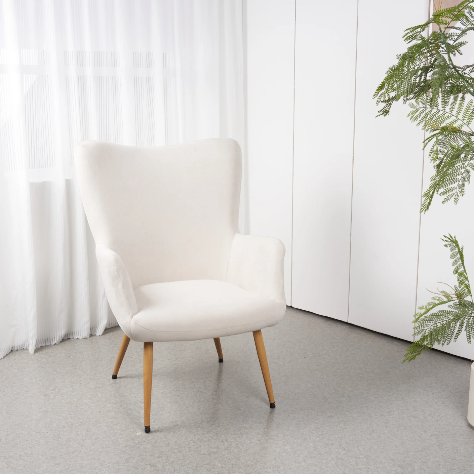 Poltrona Fabric Tipo Radar - Beige