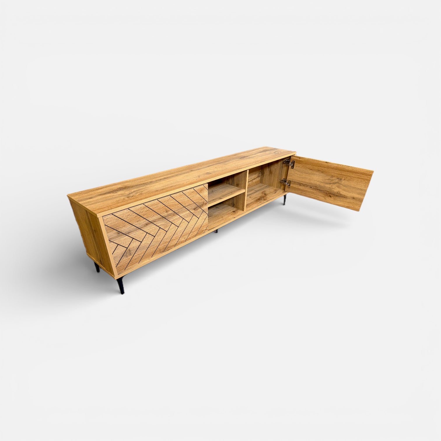 rack para TV - Espacio optimizado con el rack Joaquín | mueblesamerica.cl