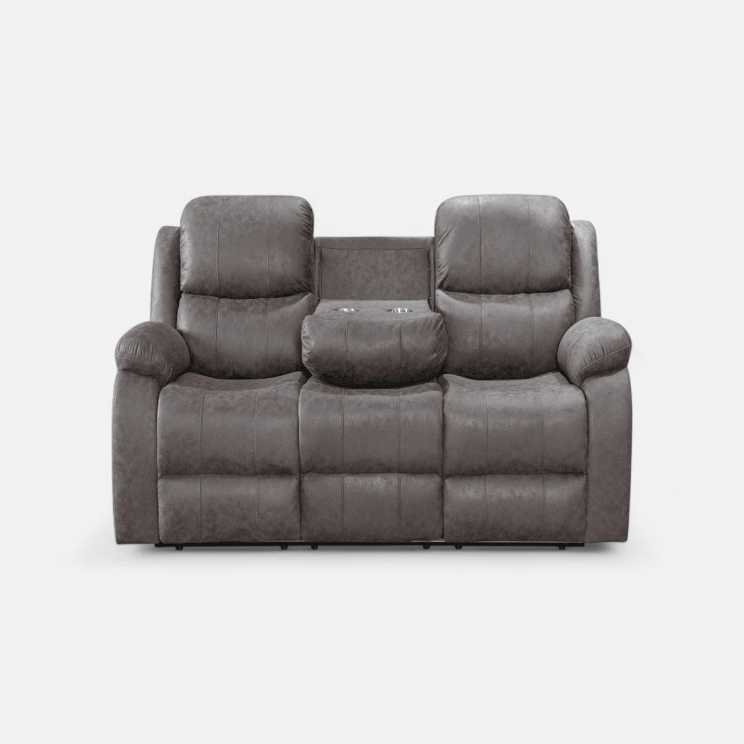 Bergere Thomas en color café con reclinación | mueblesamerica.cl