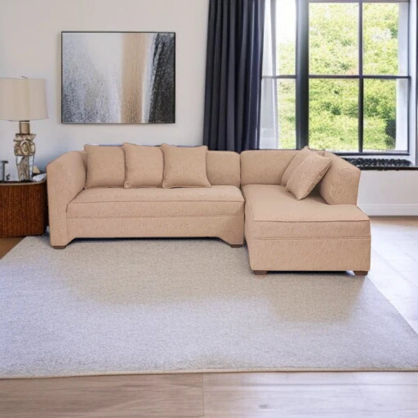 Seccional Metropolitan Derecho - Tela Lino Sidelli Beige