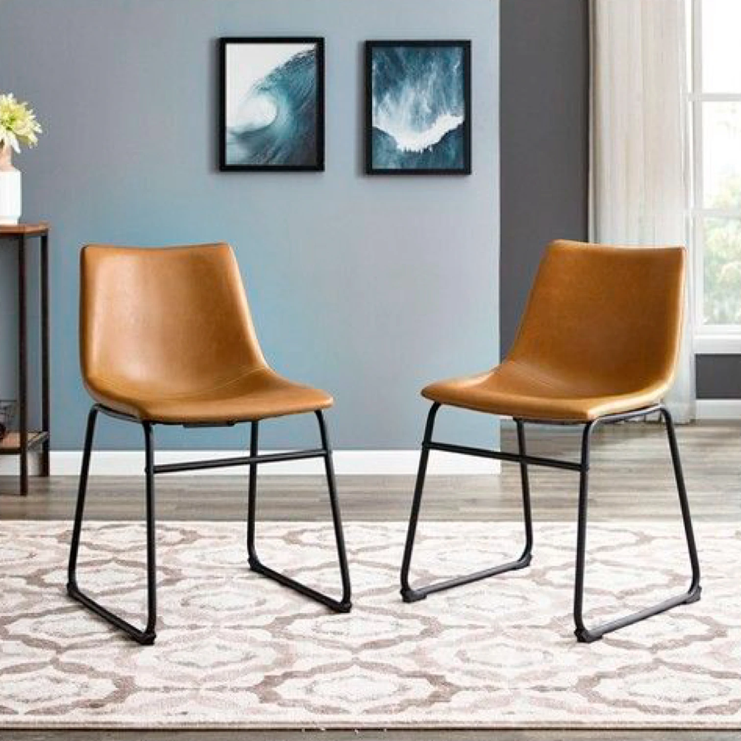 Silla Burgos de Cuero Crazy Horse
