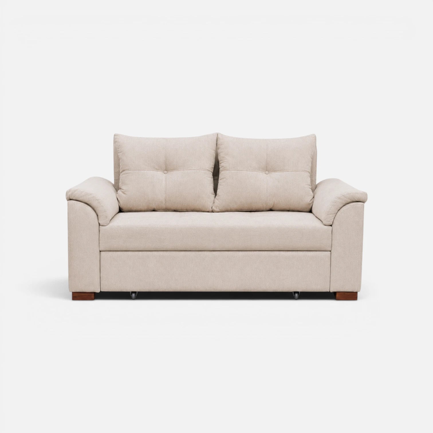Sofá Cama Elena Tela Lino Finesse Beige